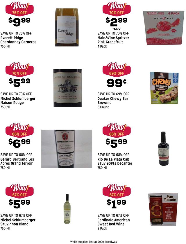 Grocery Outlet Ad from 10/13/2021