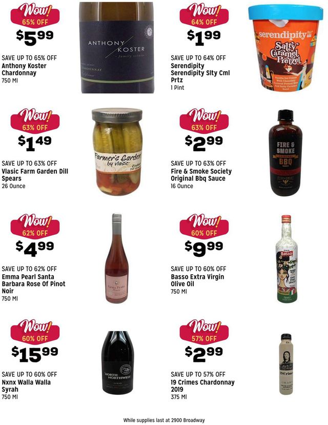 Grocery Outlet Ad from 11/03/2021