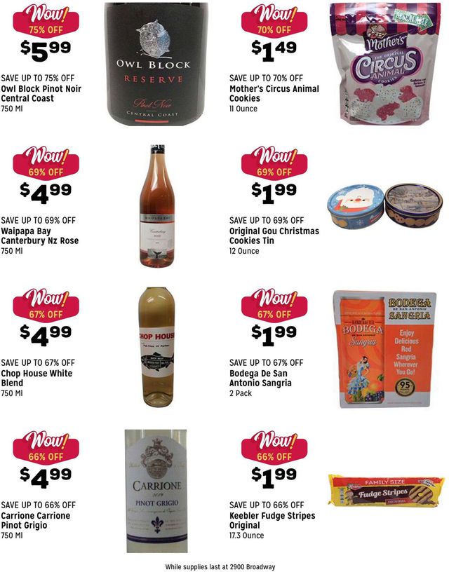 Grocery Outlet Ad from 01/05/2022