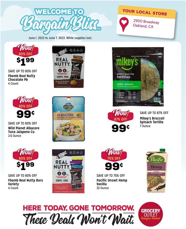 Grocery Outlet Ad from 06/01/2022