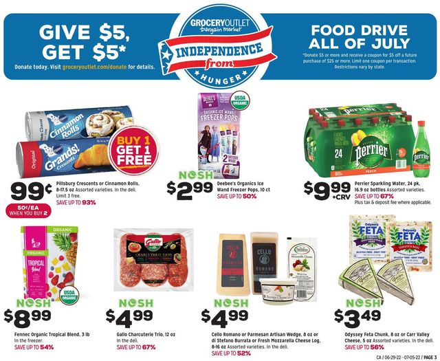 Grocery Outlet Ad from 06/29/2022