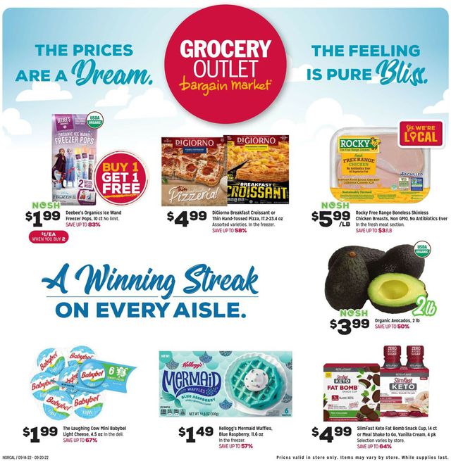 Grocery Outlet Ad from 09/14/2022