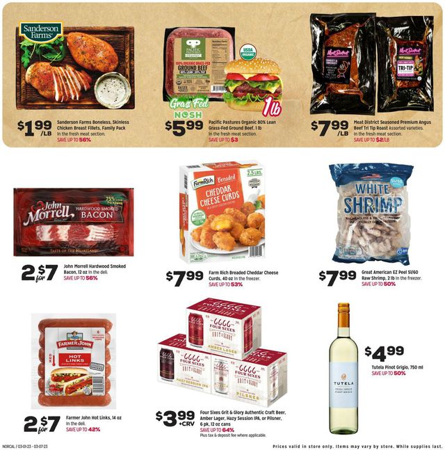 Grocery Outlet Ad from 03/01/2023