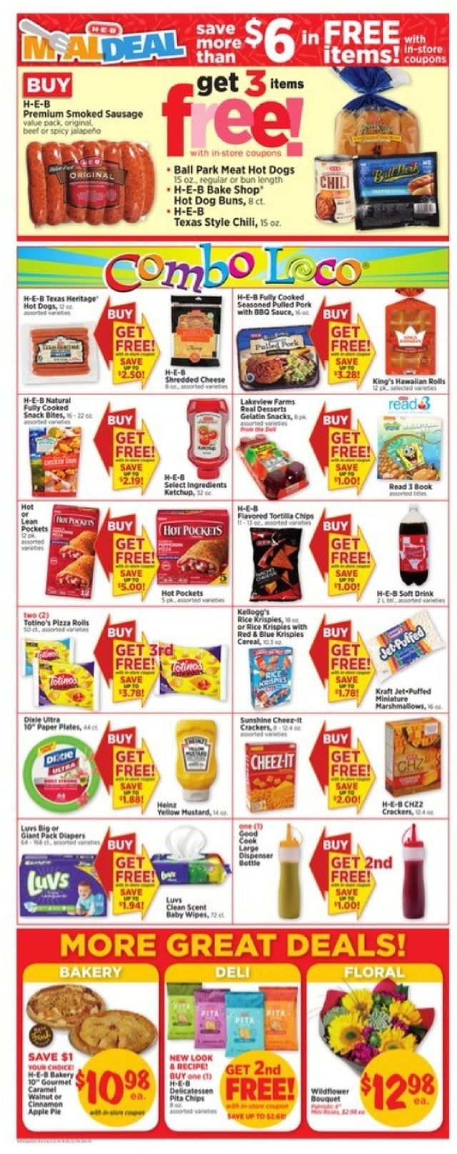 H-E-B Ad from 05/22/2019