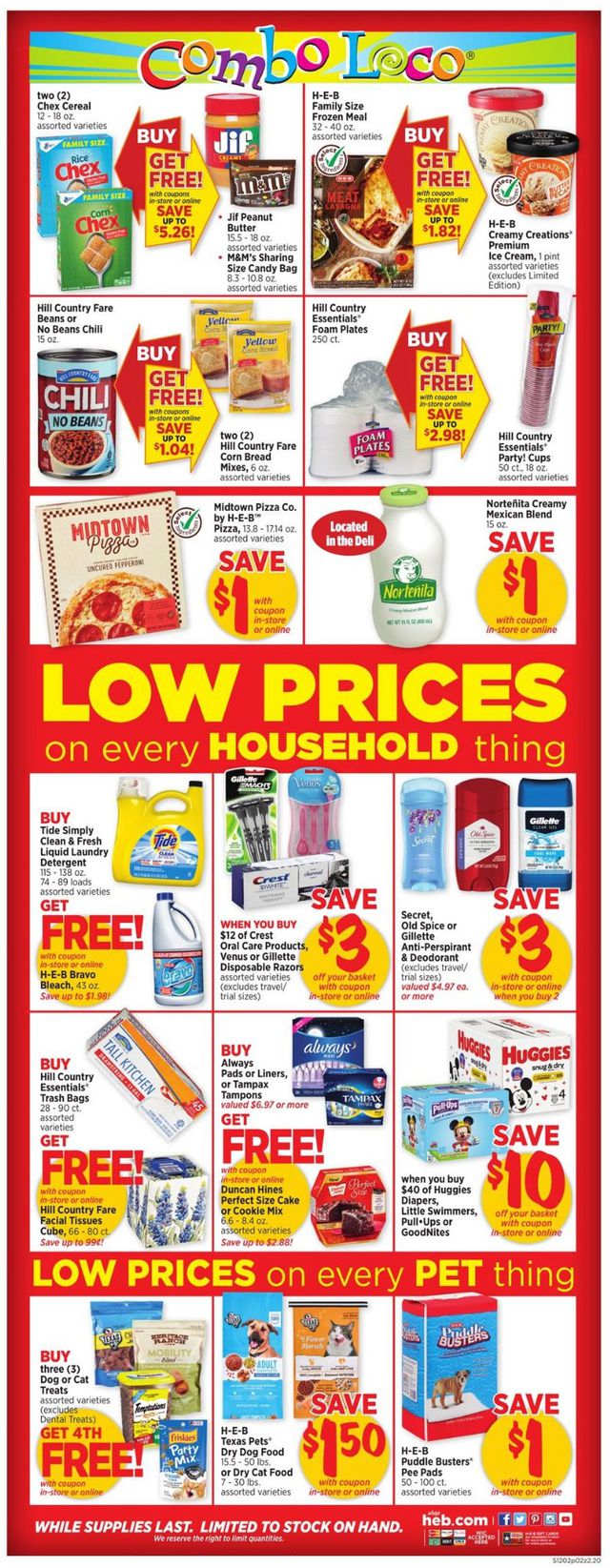 H-E-B Ad from 12/02/2020