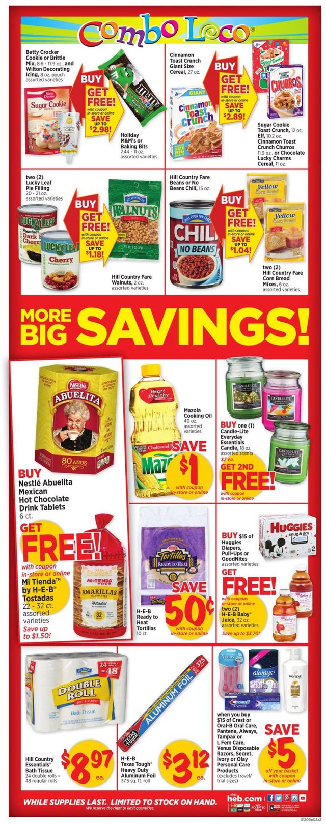 H-E-B Ad from 12/09/2020
