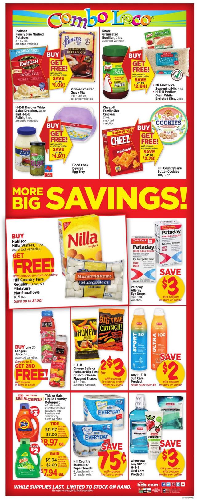 H-E-B Ad from 03/31/2021