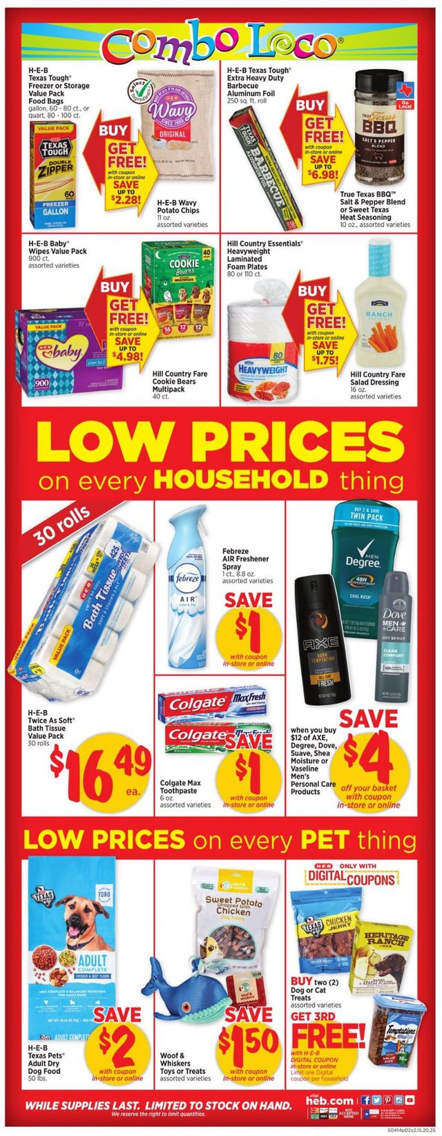 H-E-B Ad from 04/14/2021