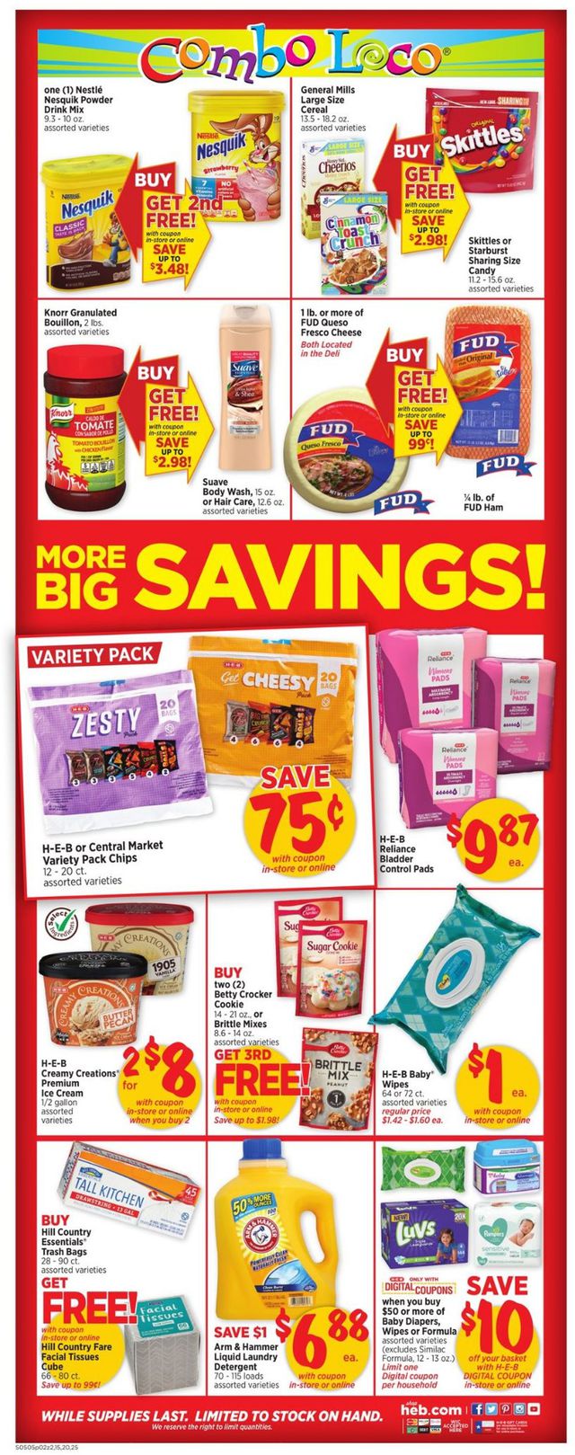 H-E-B Ad from 05/05/2021