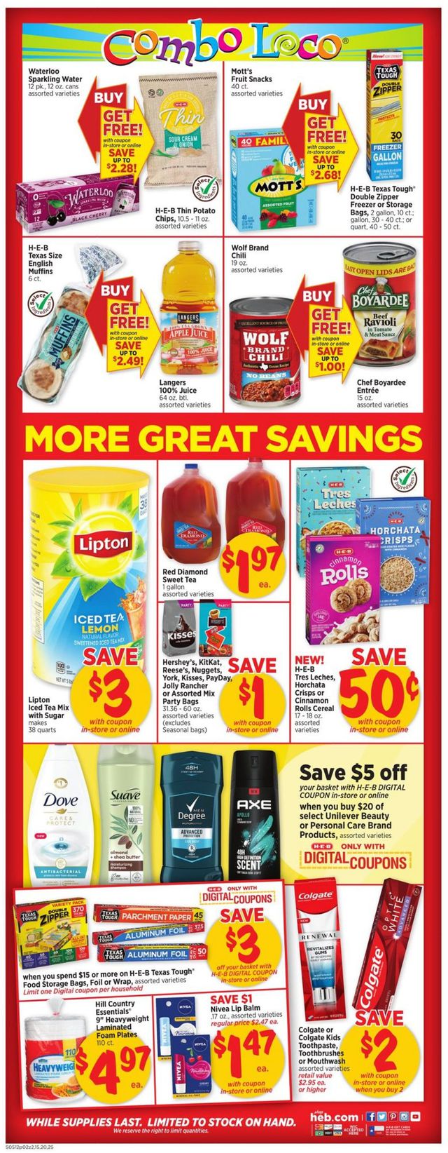 H-E-B Ad from 05/12/2021