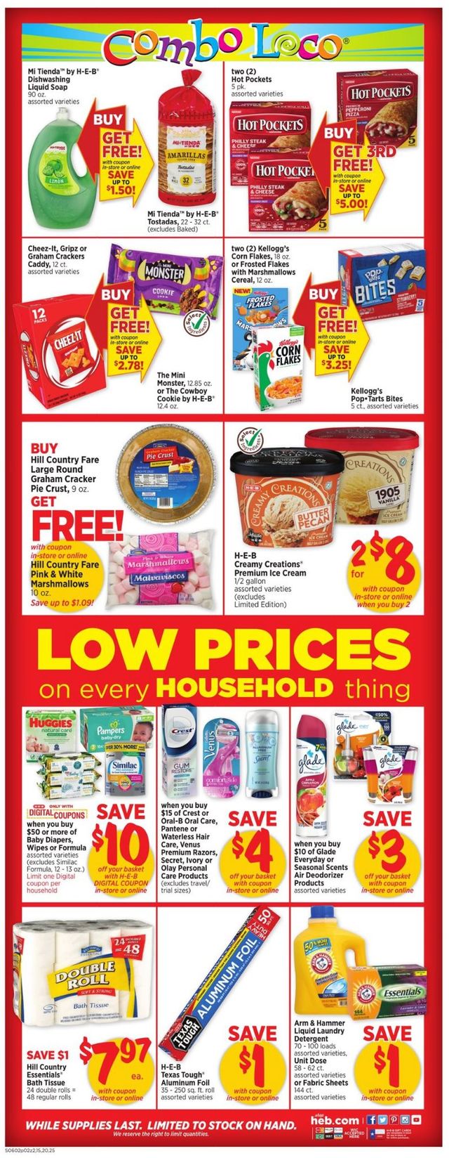 H-E-B Ad from 06/02/2021