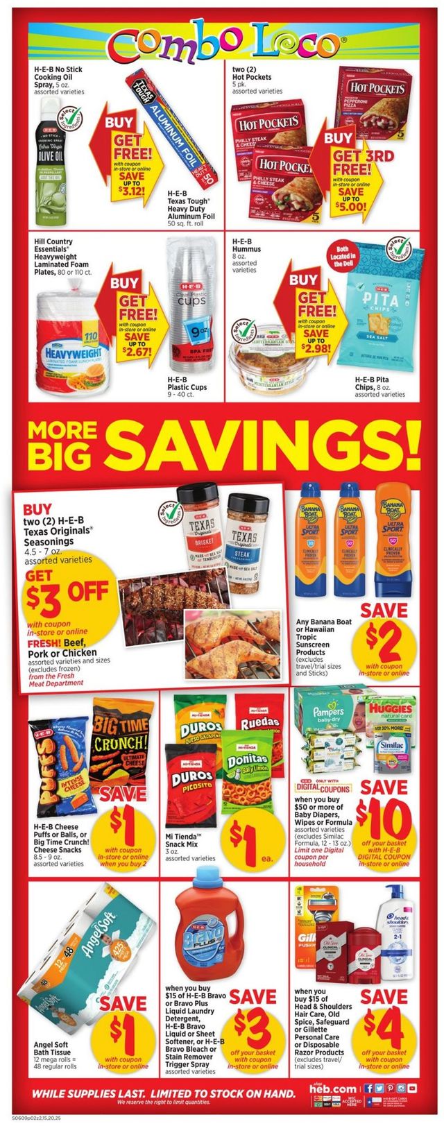 H-E-B Ad from 06/09/2021
