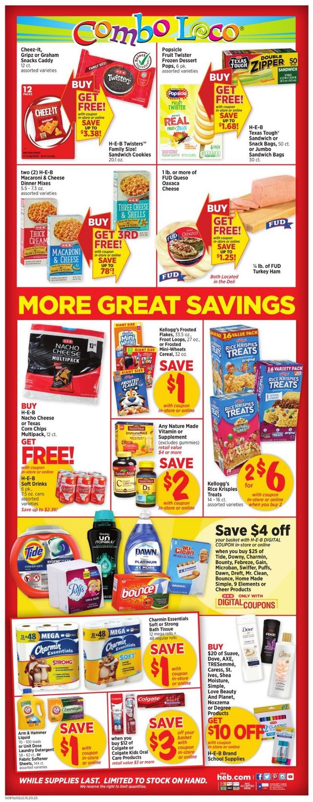 H-E-B Ad from 08/11/2021