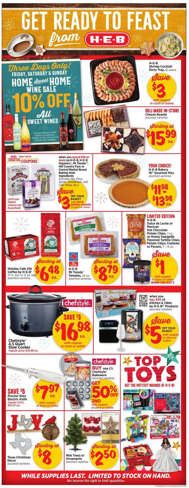 H-E-B Ad from 11/03/2021