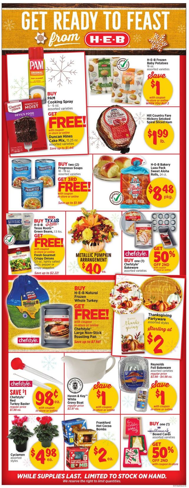 H-E-B Ad from 11/17/2021