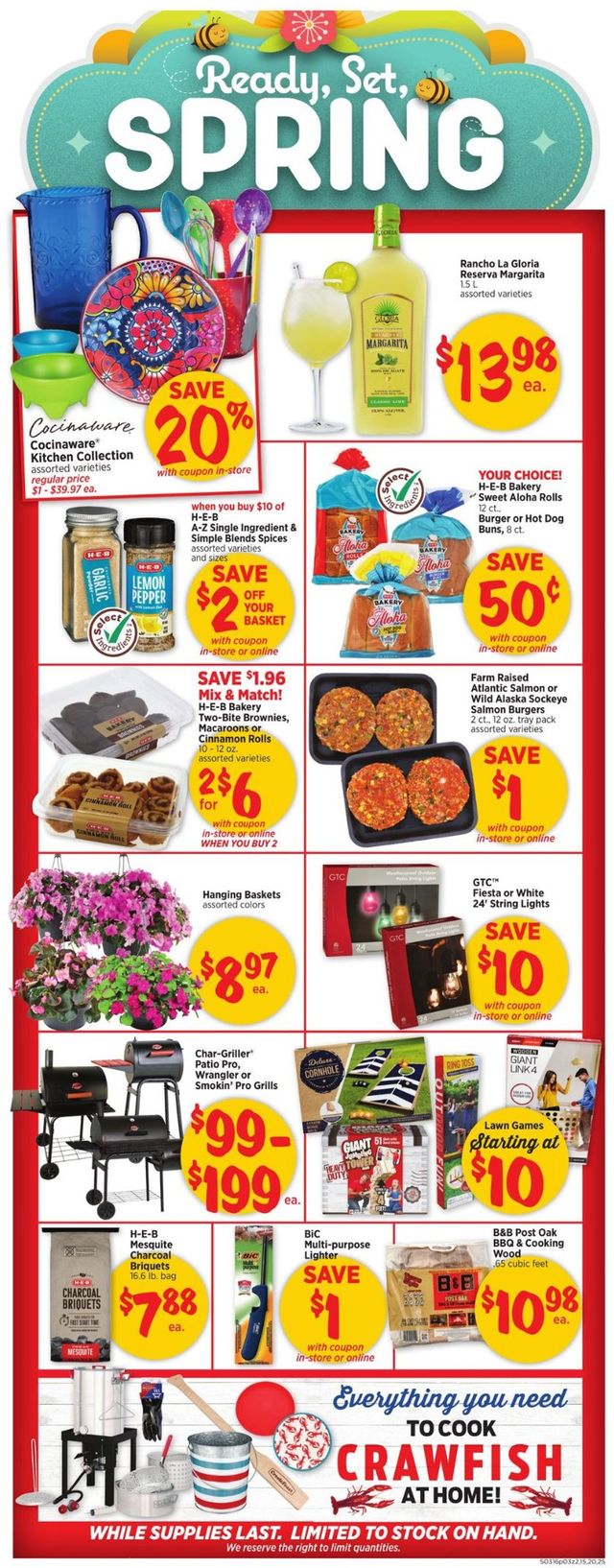 H-E-B Ad from 03/16/2022
