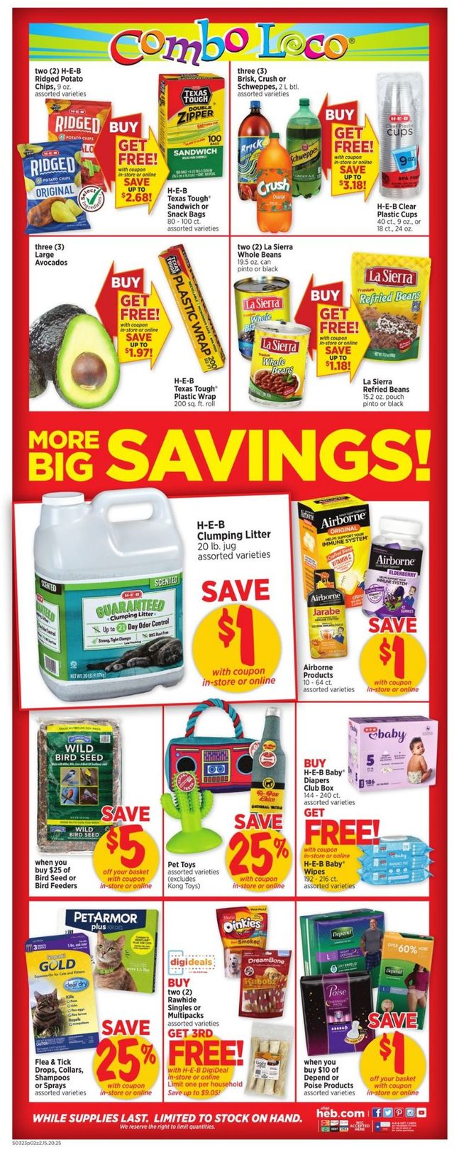 H-E-B Ad from 03/23/2022