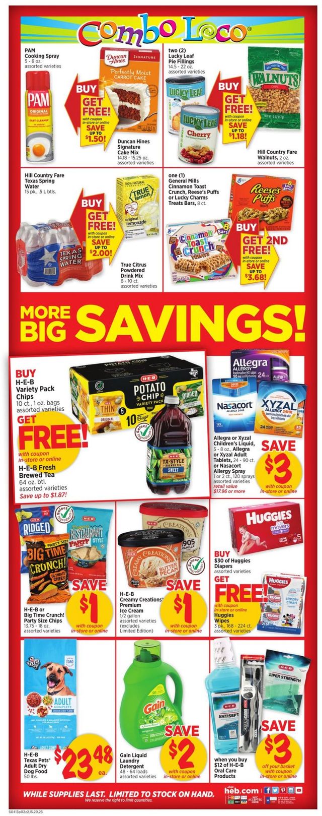 H-E-B Ad from 04/13/2022