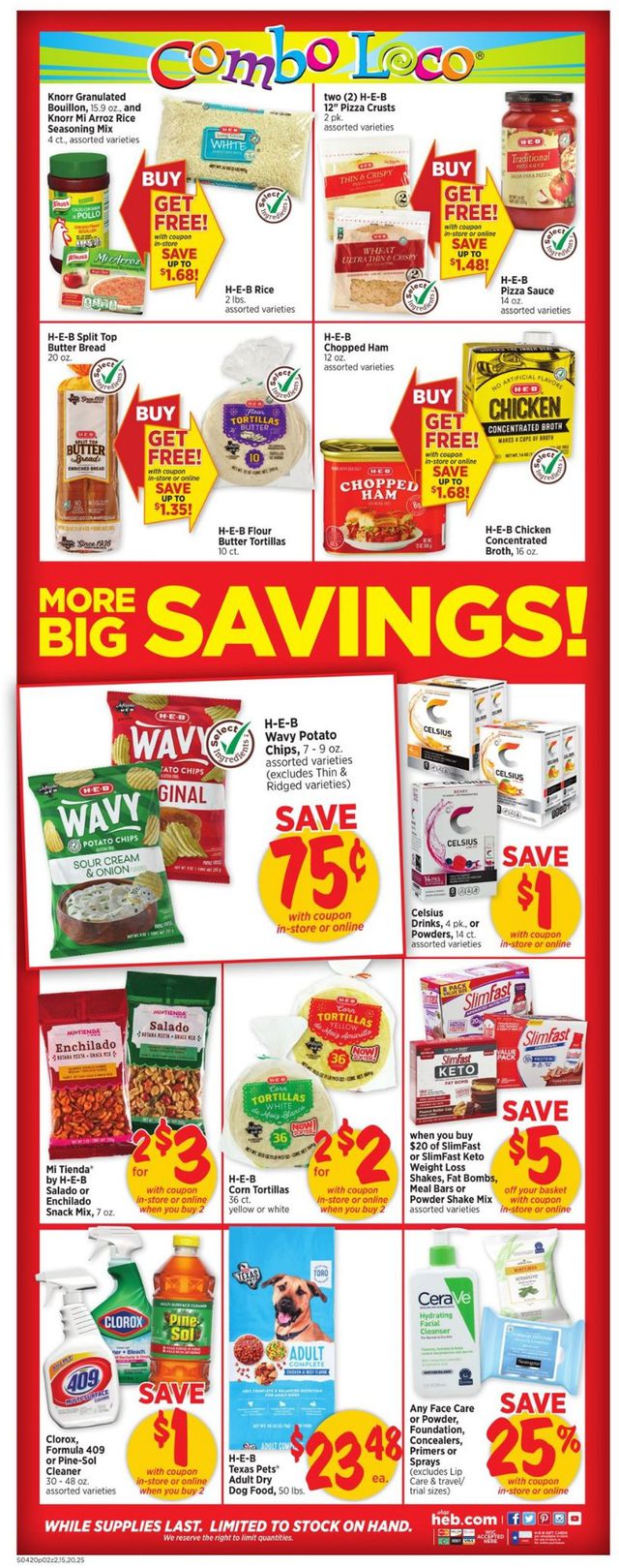 H-E-B Ad from 04/20/2022