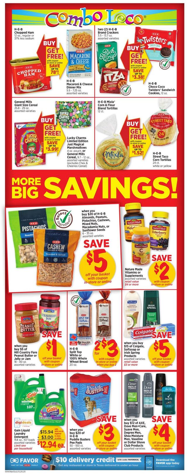 H-E-B Ad from 06/08/2022