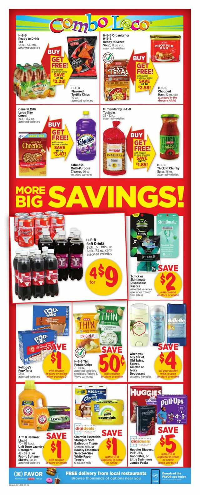 H-E-B Ad from 09/14/2022