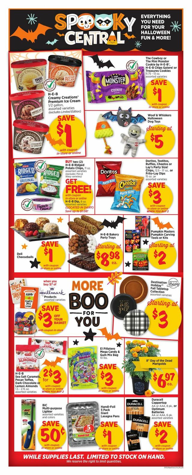 H-E-B Ad from 10/26/2022