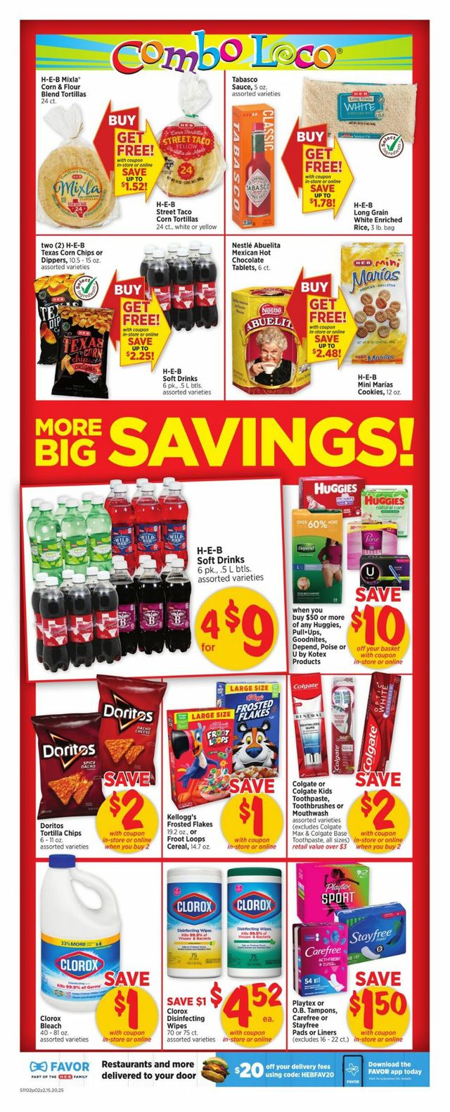 H-E-B Ad from 11/02/2022