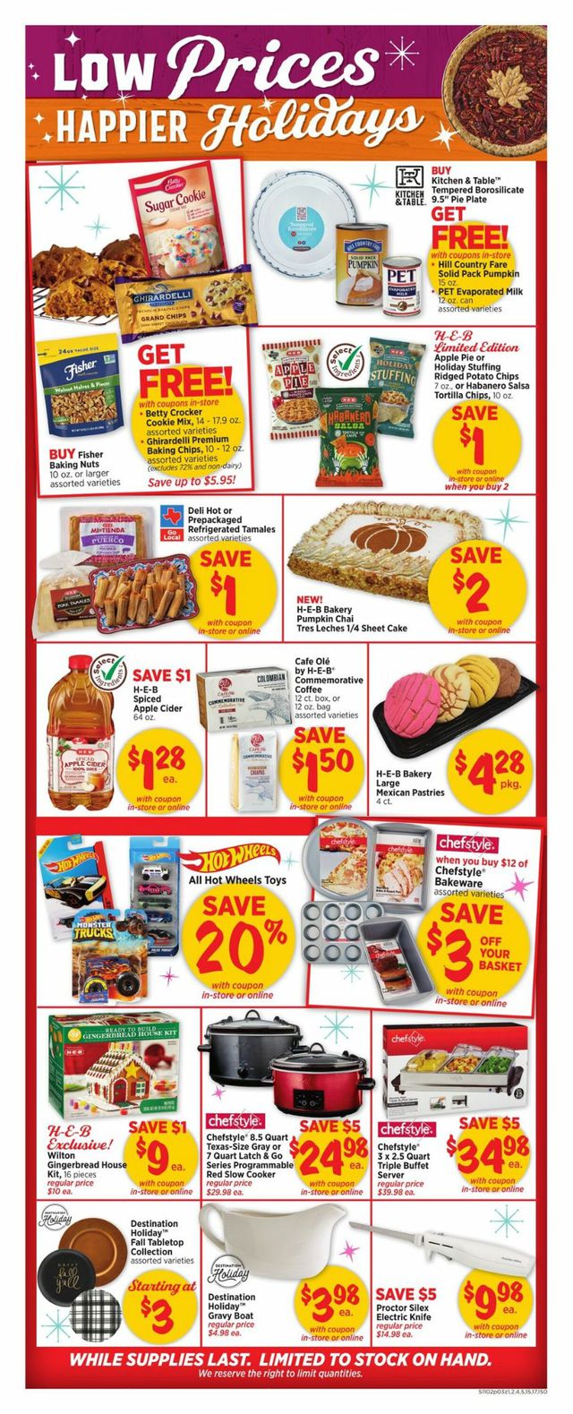 H-E-B Ad from 11/02/2022