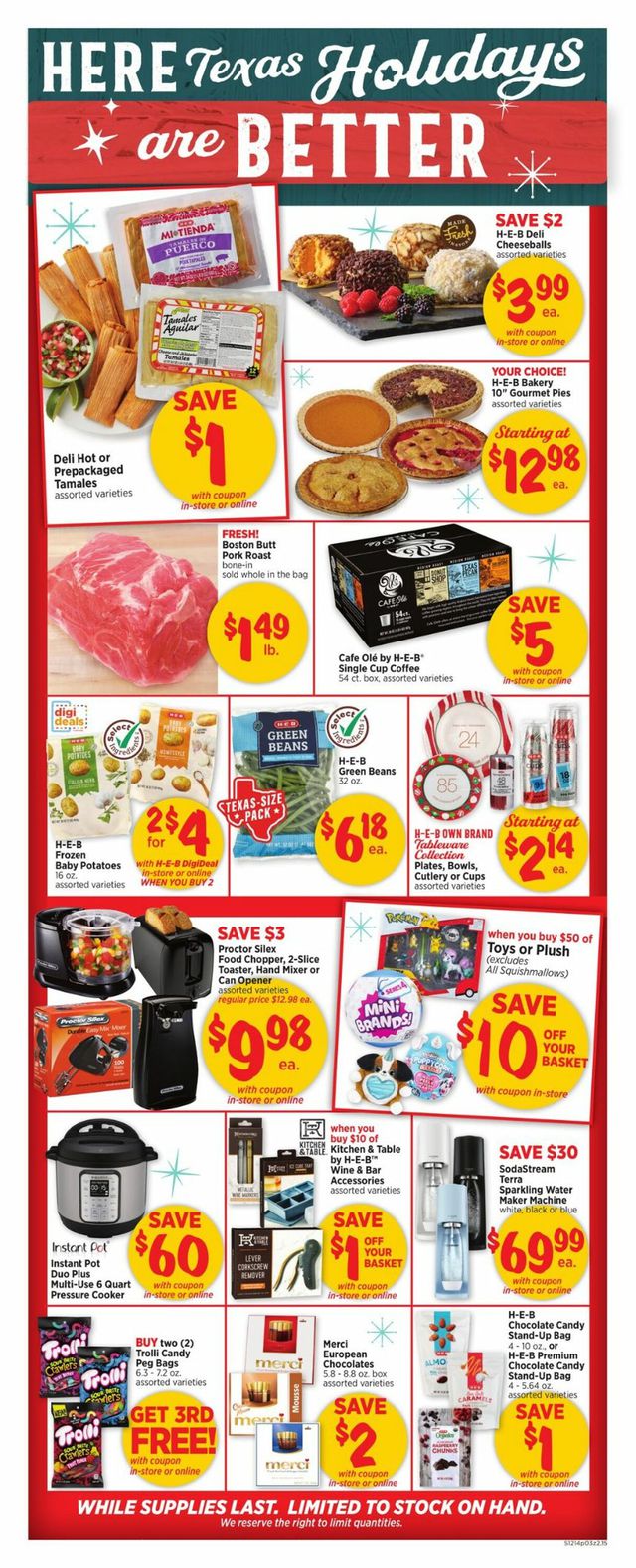 H-E-B Ad from 12/14/2022