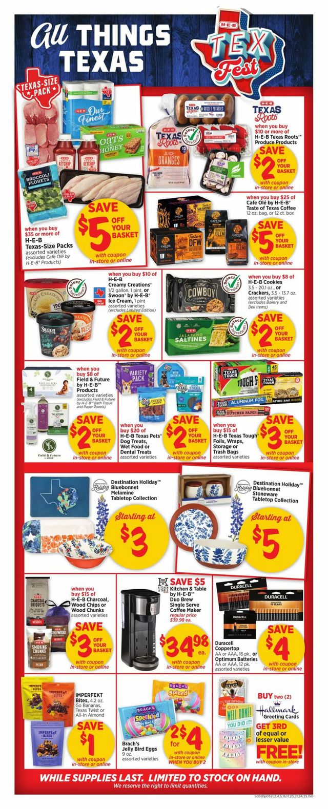 H-E-B Ad from 03/01/2023