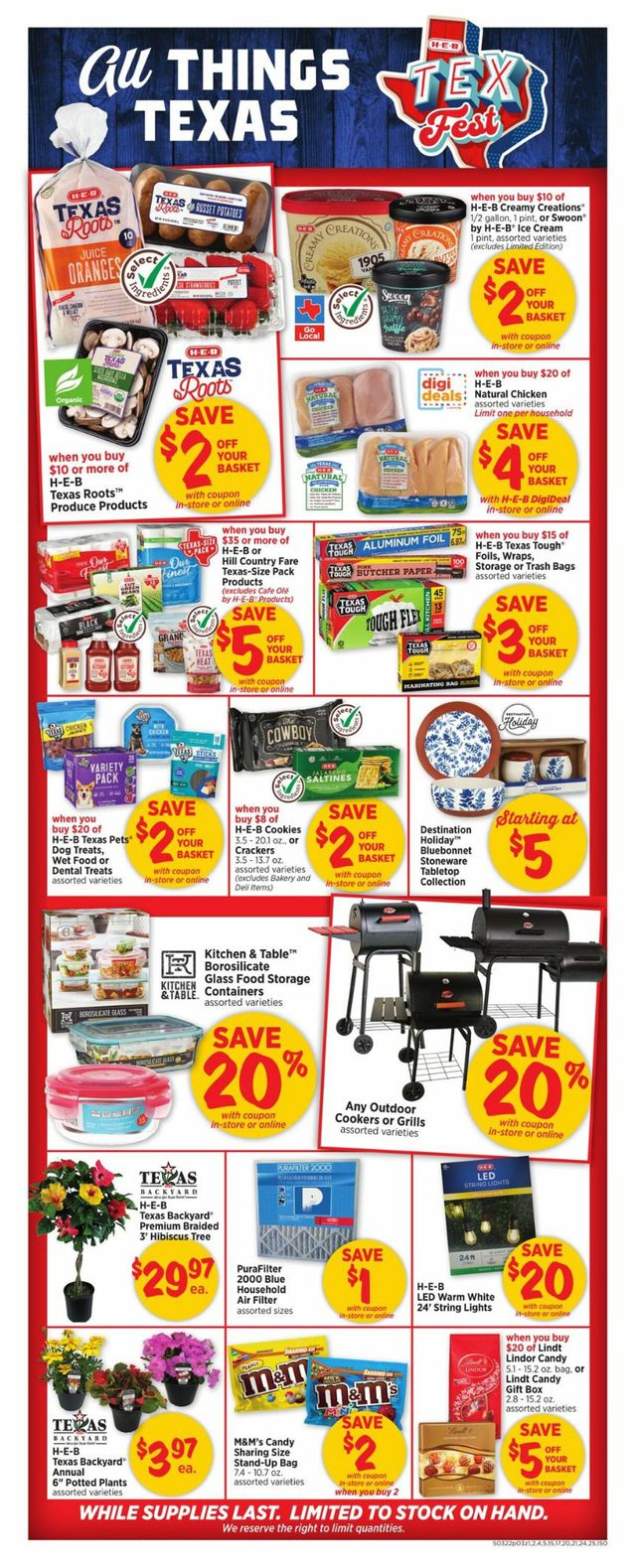 H-E-B Ad from 03/22/2023