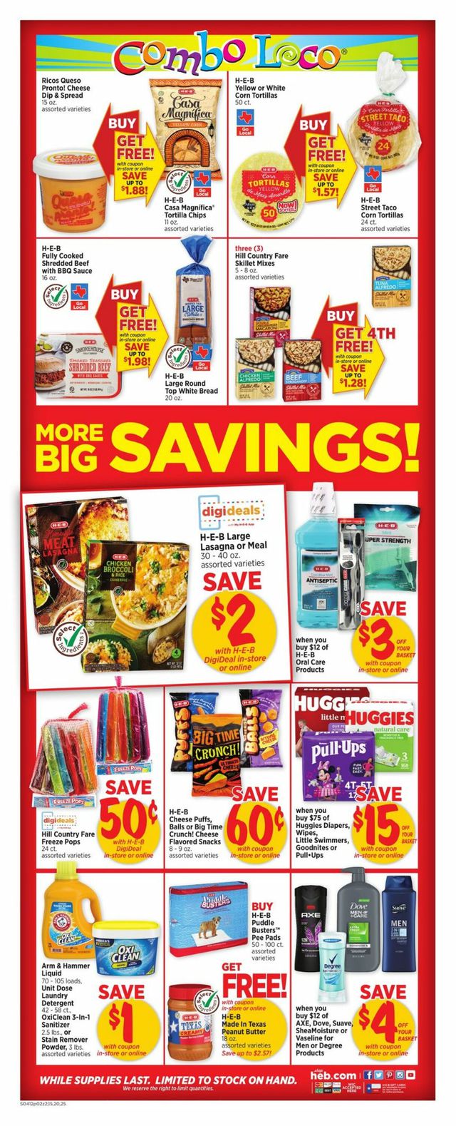 H-E-B Ad from 04/12/2023