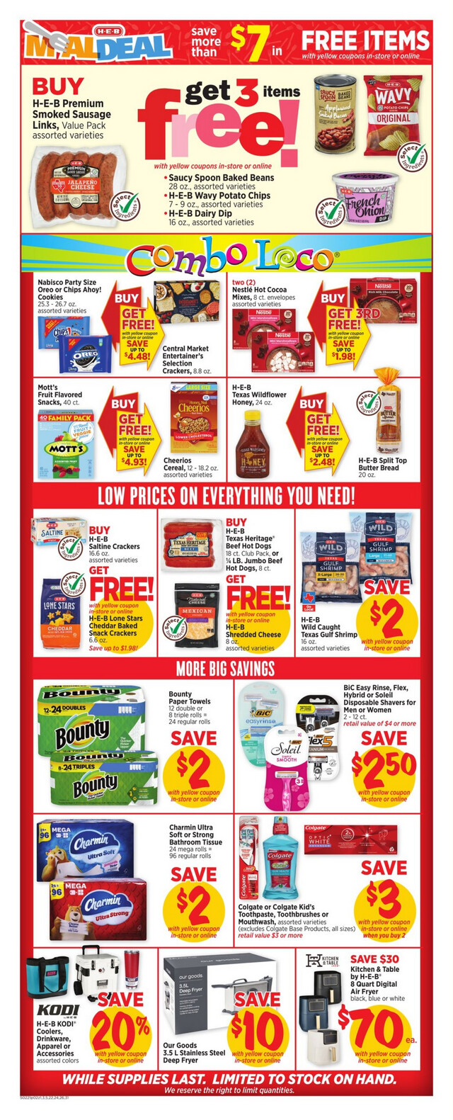 H-E-B Ad from 02/21/2024