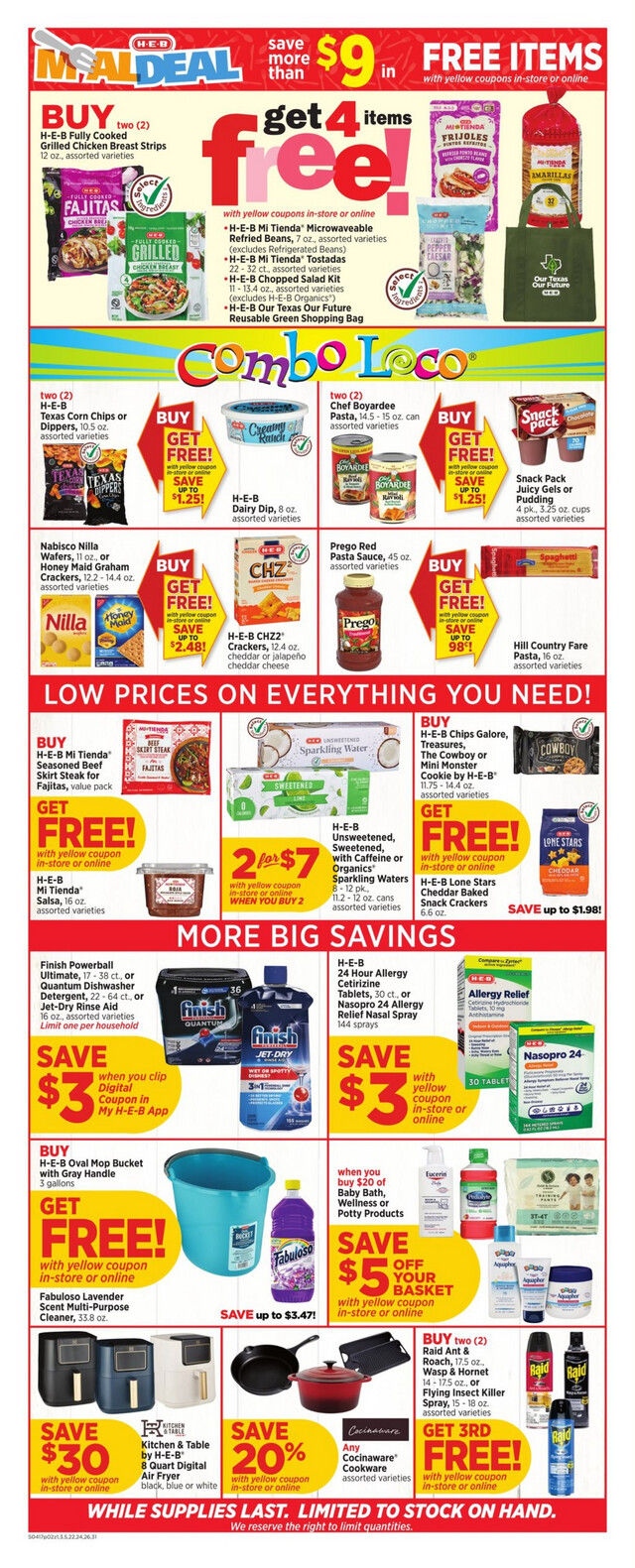 H-E-B Ad from 04/17/2024