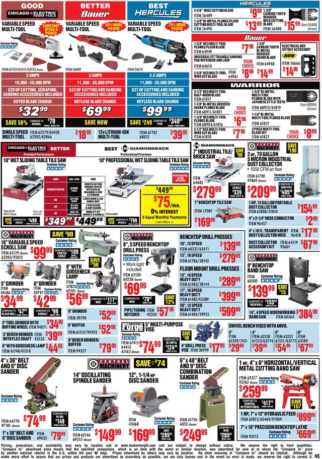 Harbor Freight Ad from 08/19/2020