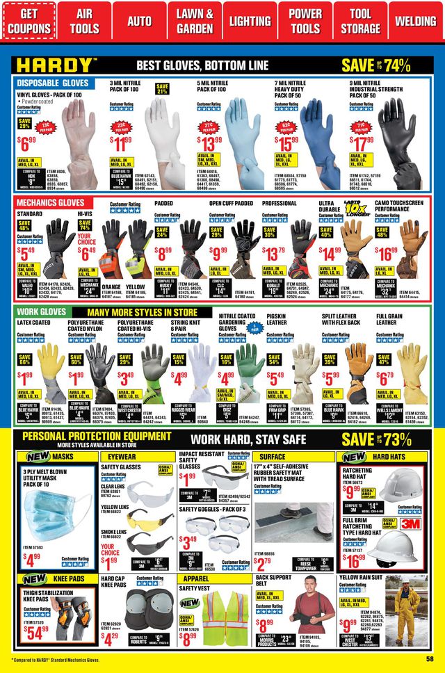 Harbor Freight Ad from 09/28/2020