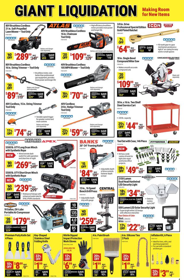 Harbor Freight Ad from 07/25/2022