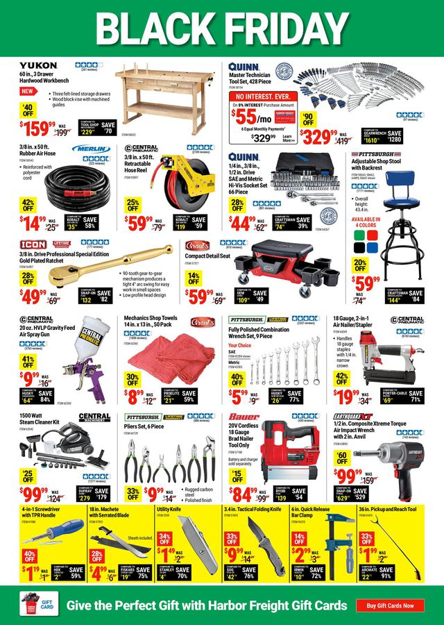 Harbor Freight Ad from 11/17/2022