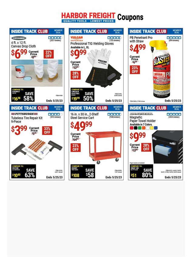 Harbor Freight Ad from 05/04/2023
