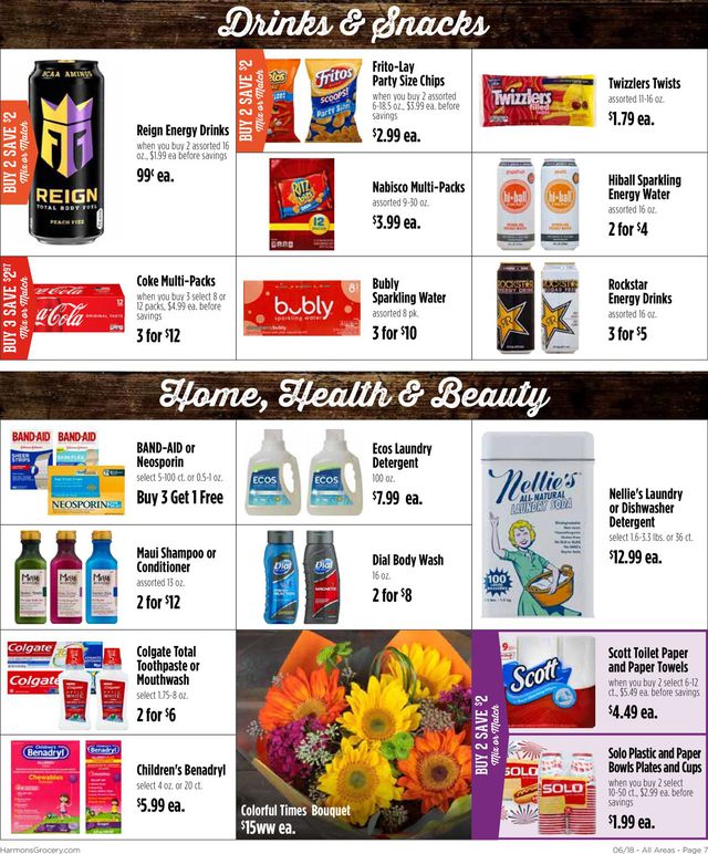Harmons Ad from 06/18/2019