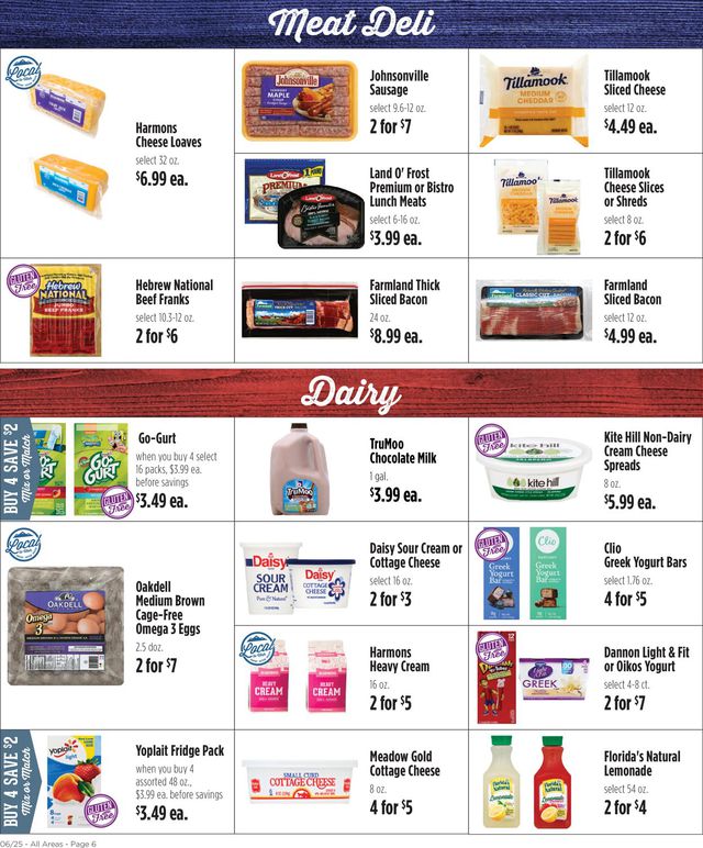 Harmons Ad from 06/25/2019