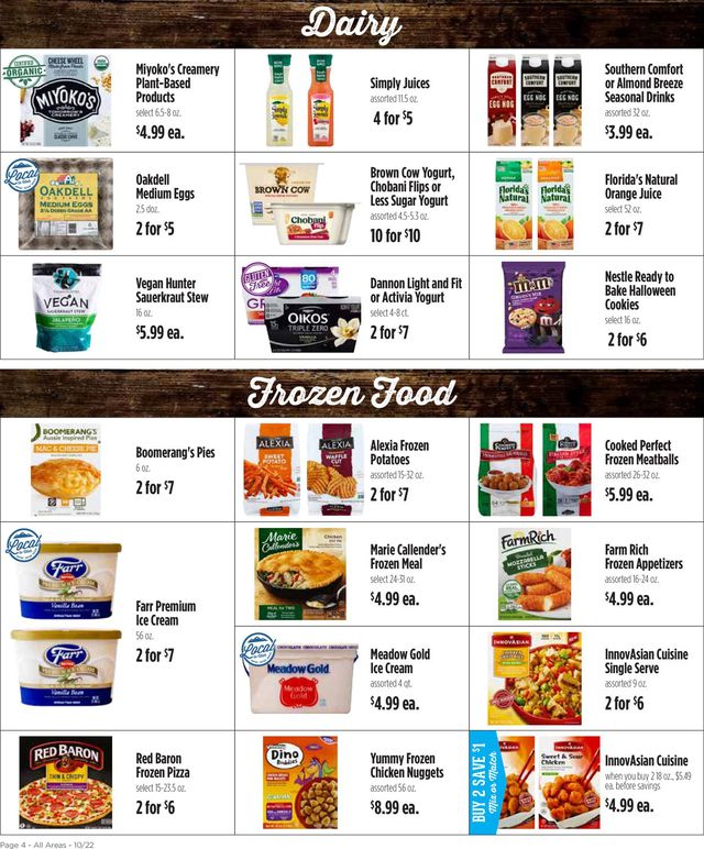 Harmons Ad from 10/22/2019