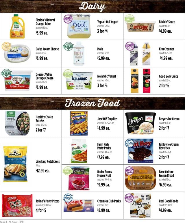 Harmons Ad from 04/21/2020