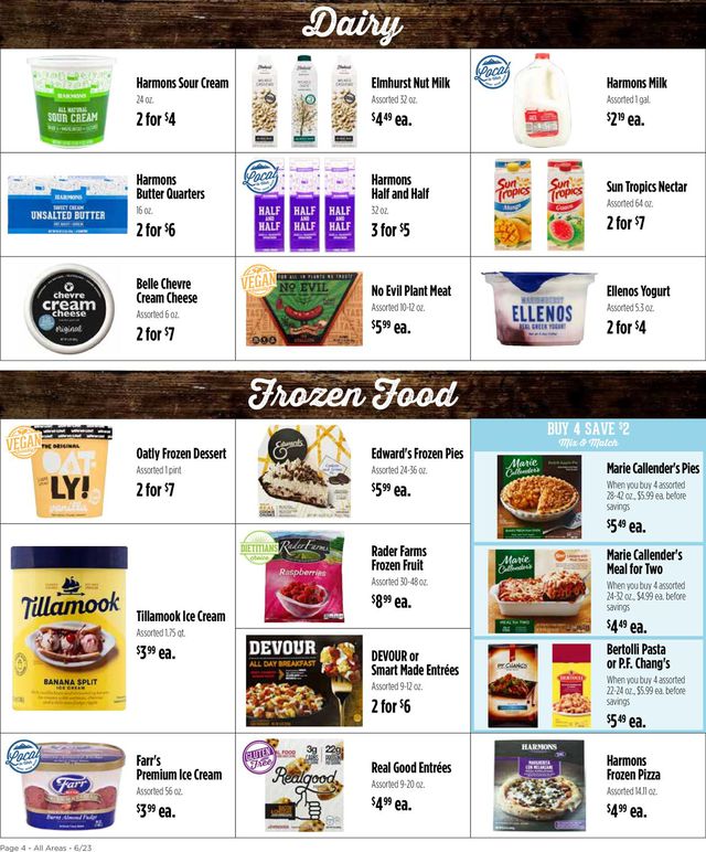 Harmons Ad from 06/23/2020