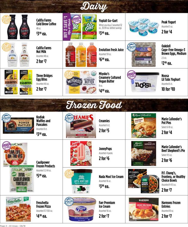 Harmons Ad from 08/18/2020