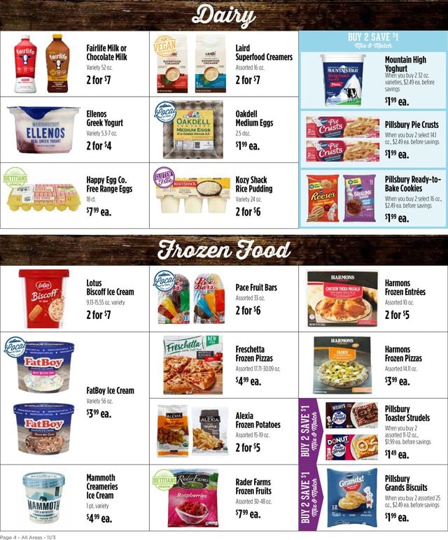 Harmons Ad from 11/03/2020