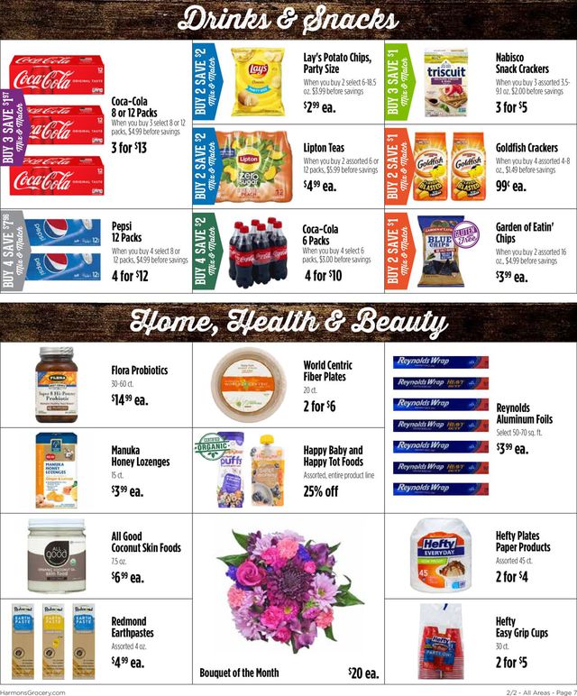 Harmons Ad from 02/02/2021