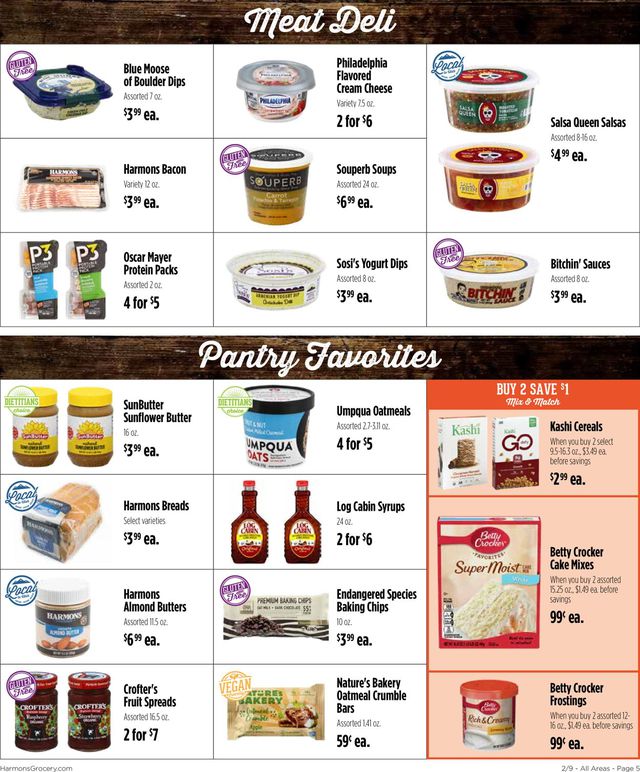 Harmons Ad from 02/09/2021