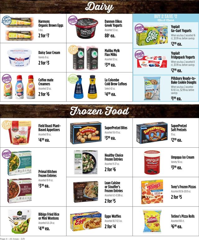 Harmons Ad from 03/09/2021