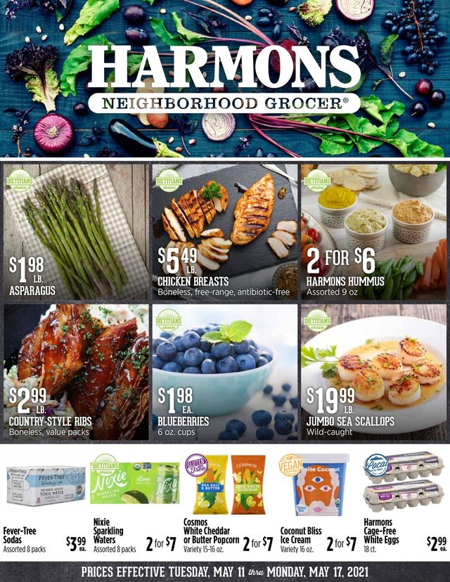 Harmons Ad from 05/11/2021